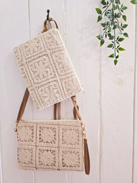 Sac crochet été femme