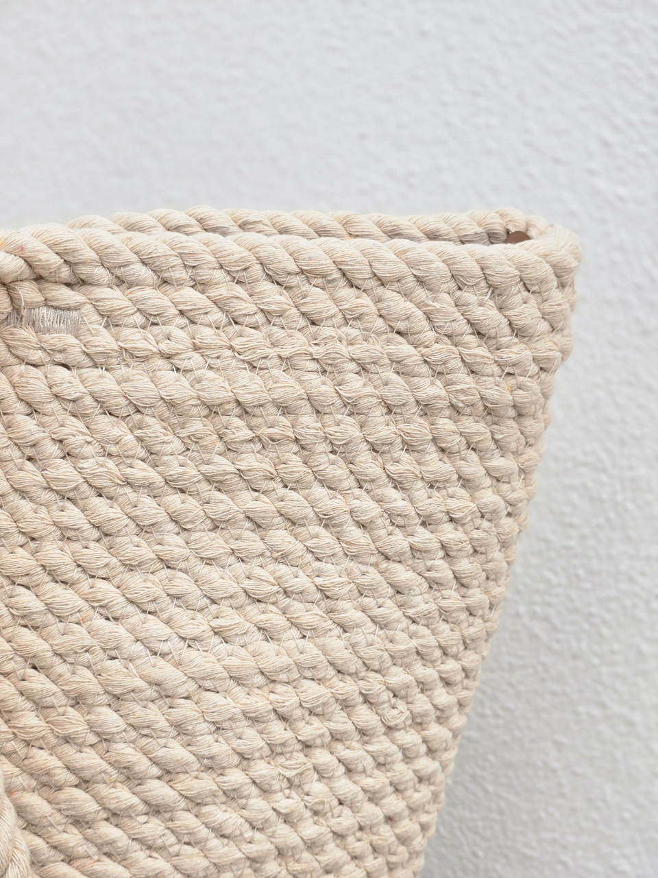 Sac en corde écru grand format – esprit bohème naturel