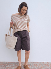 Sac en corde écru grand format – esprit bohème naturel