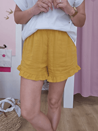 Short volanté Ambre tencel- Mellinette