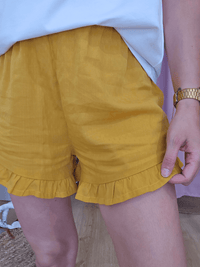 Short volanté Ambre tencel- Mellinette