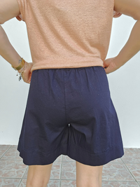 Short marine femme