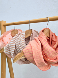 Snood en gaze de coton – Mellinette