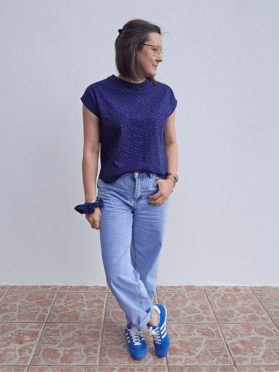 Tee-shirt femme imprimé léopard en jersey de coton – Love by MD