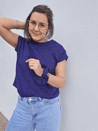 Tee-shirt femme imprimé léopard en jersey de coton – Love by MD