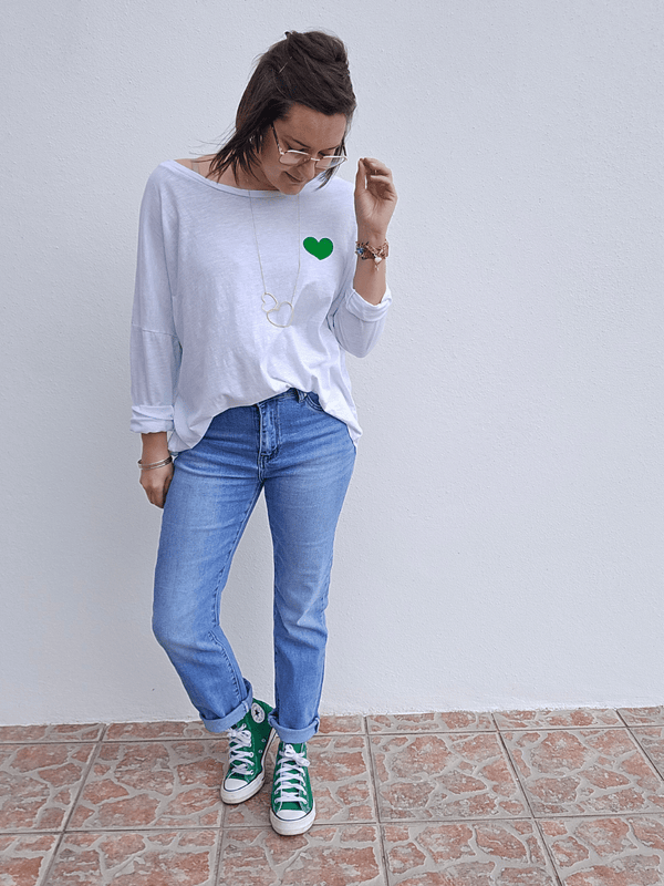 Tee-shirt femme manches longues “C’est la vie”