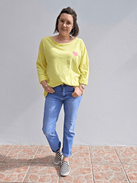 Tee-shirt femme manches longues “C’est la vie”