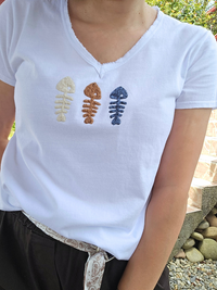 Tee shirt col V 