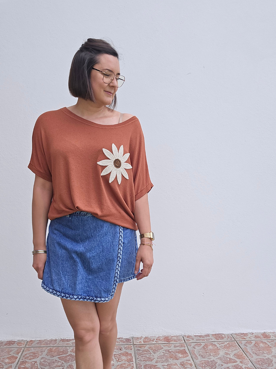 tee shirt camel femme