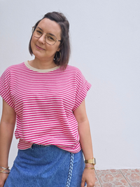 tee shirt rayé été femme