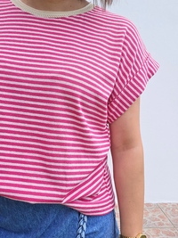Tee shirt femme rayé femme