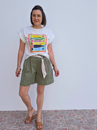 Look été en short kaki 
