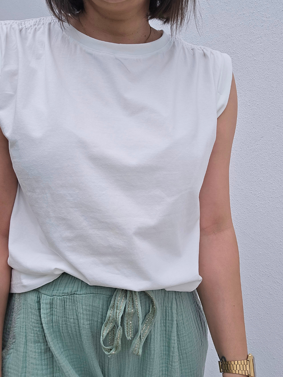 tee-shirt blanc  parfait