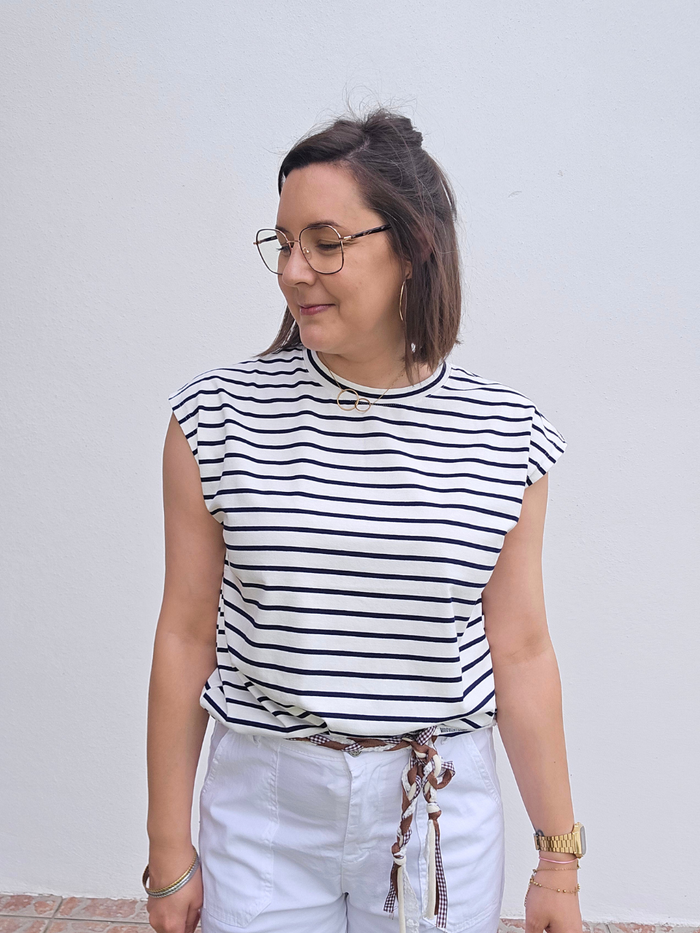 Tee shirt rayé femme