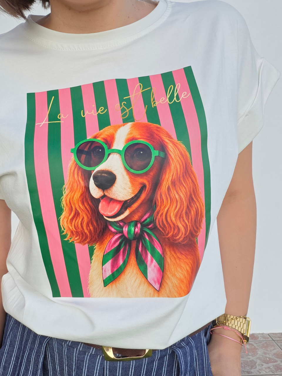 tee shirt original chien 