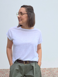 Tee-shirt en lin Love By MD