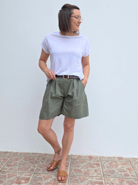 Tee-shirt en lin Love By MD
