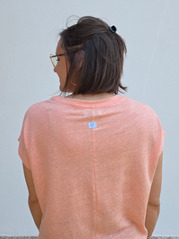 Tee-shirt en lin Love By MD