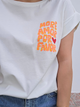 Tee-shirt blanc « more amor por favor »