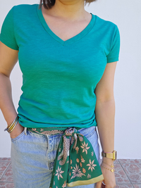 Tee-shirt vert émeraude – Love By MD