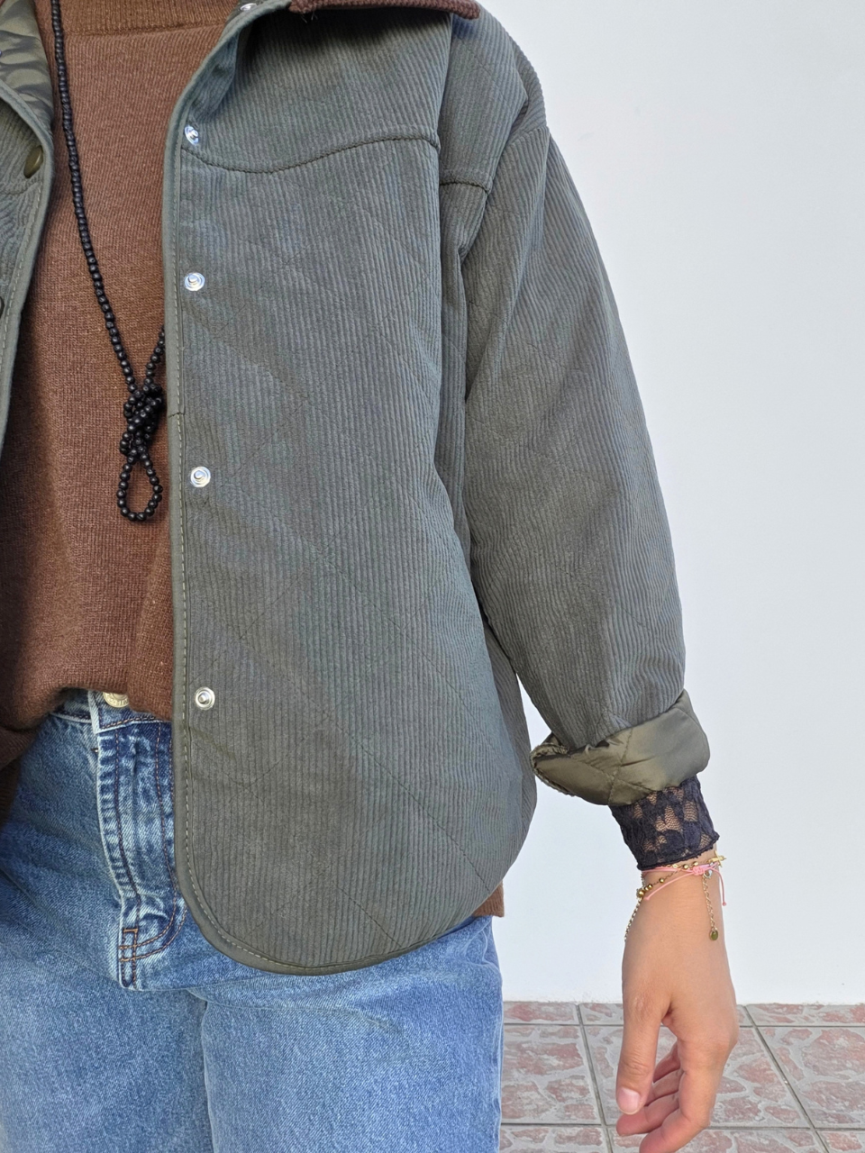 Veste barbour kaki 