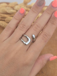 bague argenté