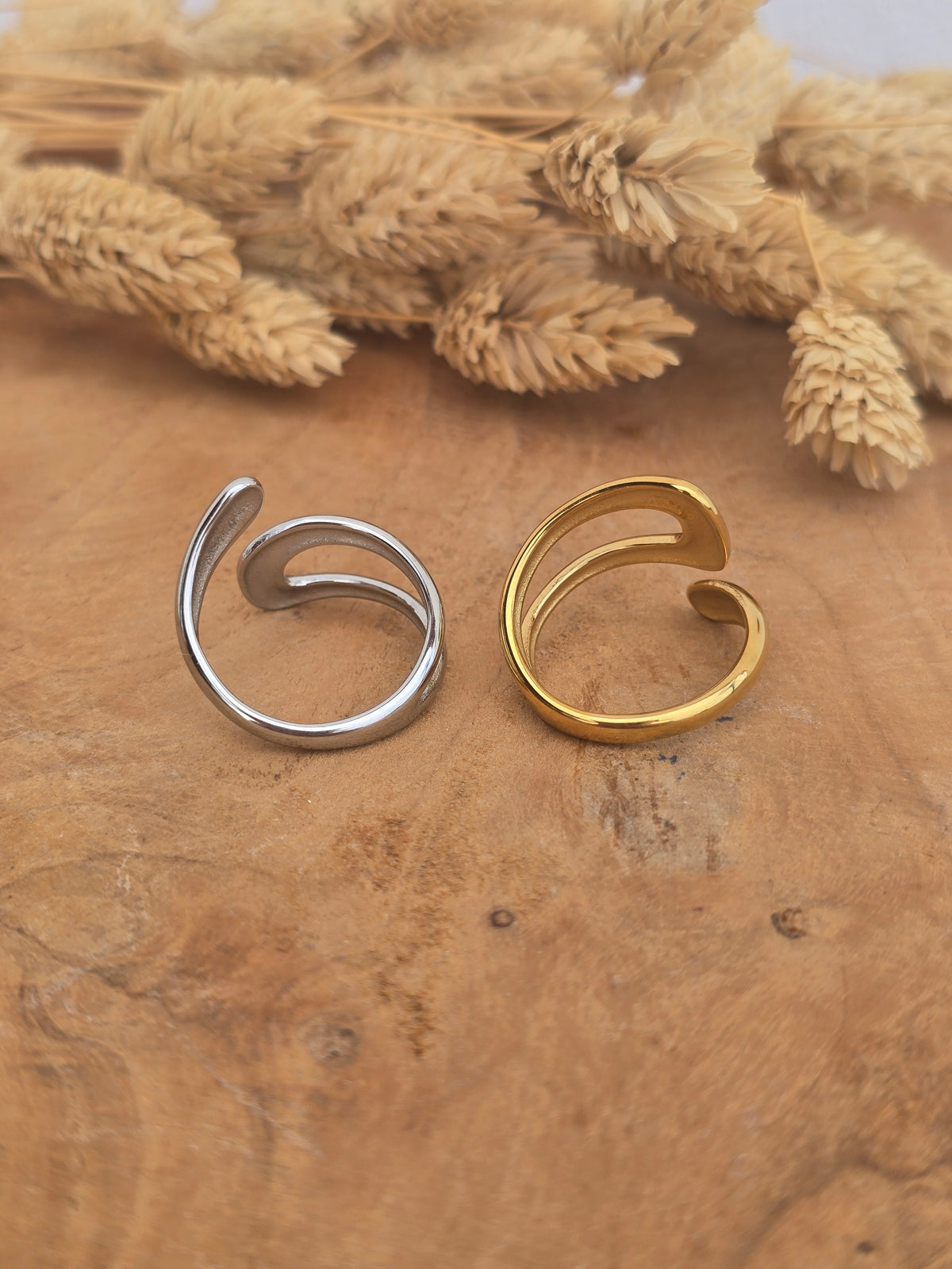 bague asymétrique 