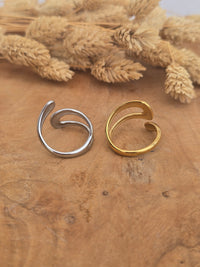 bague asymétrique 