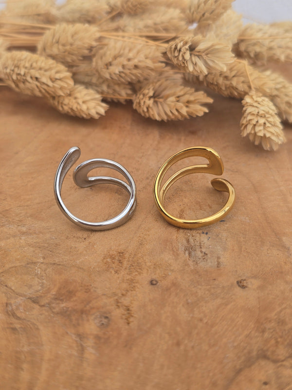 bague asymétrique 
