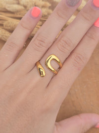 bague dorée