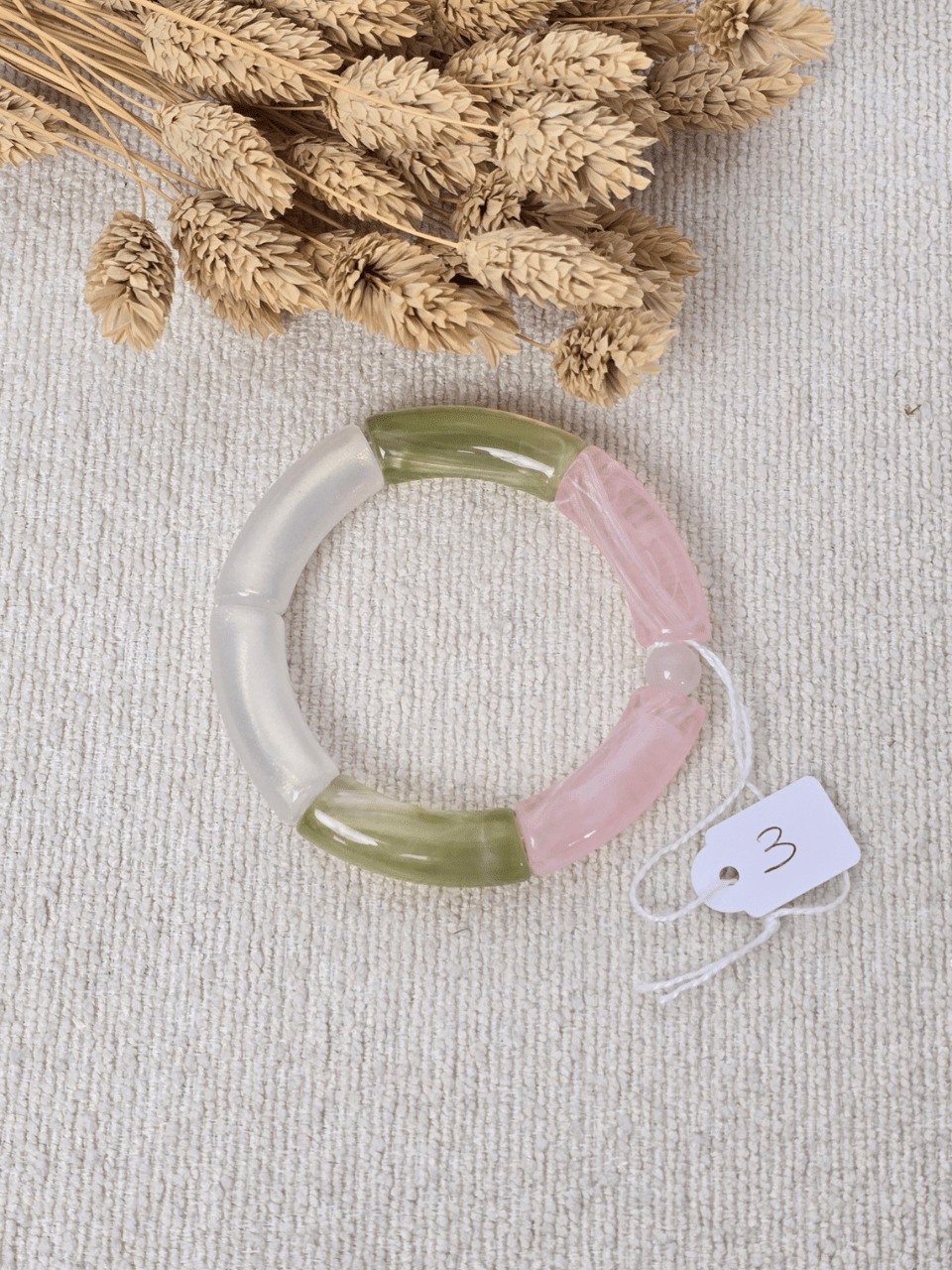 Bracelet acrylique