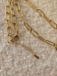 Collier "Wild & Free" – Acier inoxydable doré & charms symboliques