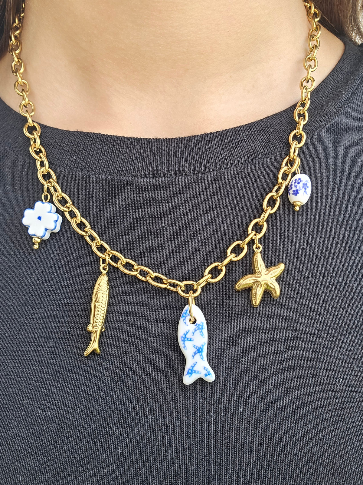 collier breloque 