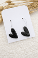 Boucles d’oreilles créoles cœur – Petit Trésor