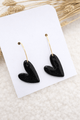 Boucles d’oreilles créoles cœur – Petit Trésor