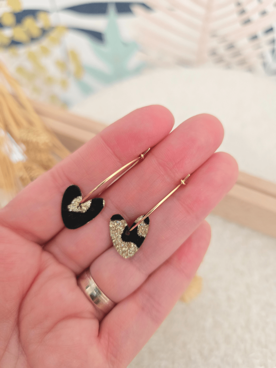 Boucles d’oreilles créoles - Les Petites Hirondelles