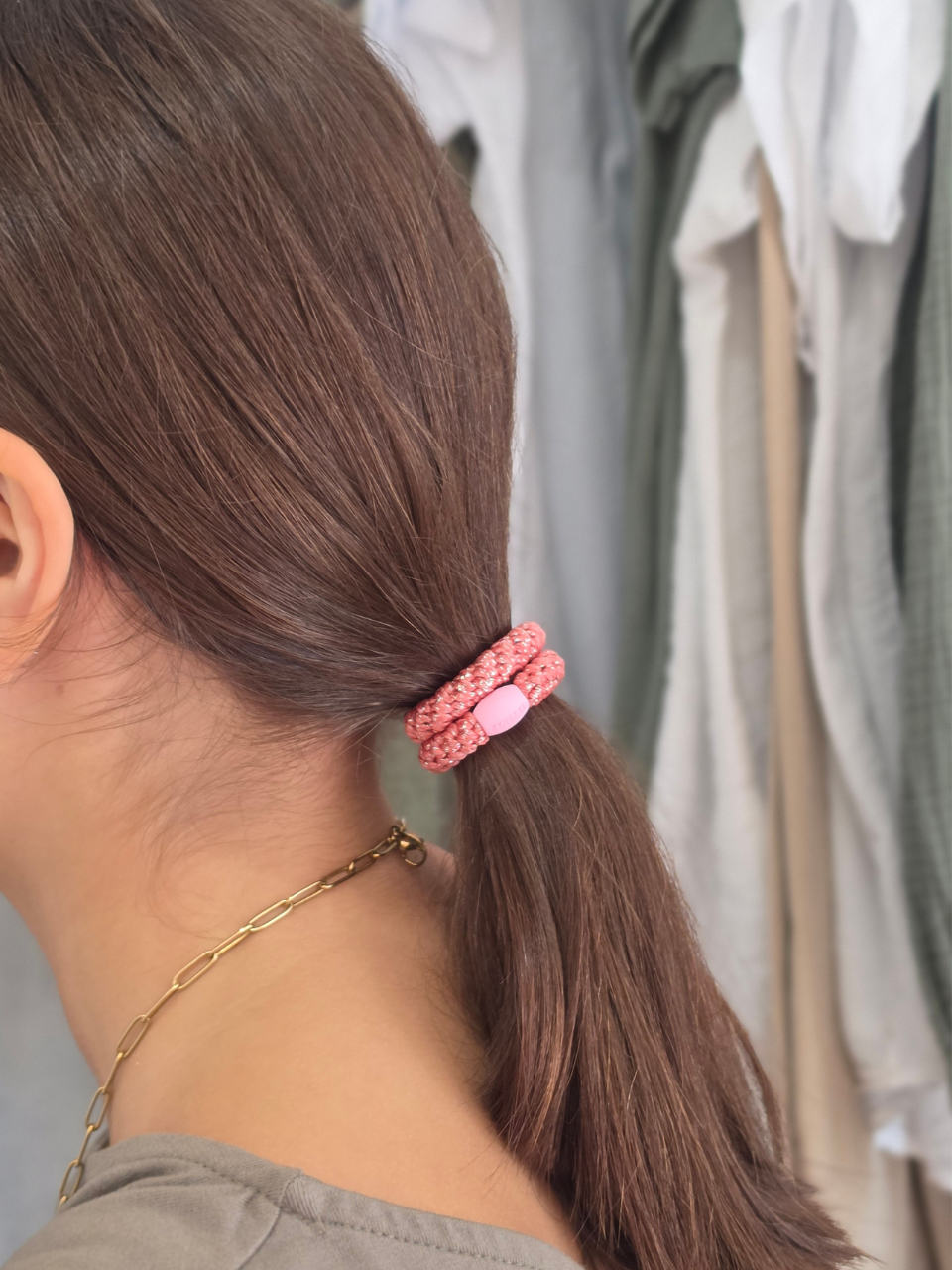 Élastique à cheveux KKNEKKI – Bracelet tressé - Différents modèles