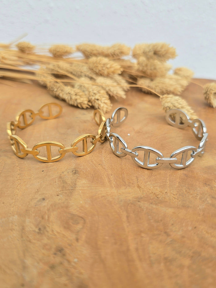 jonc maille marine 