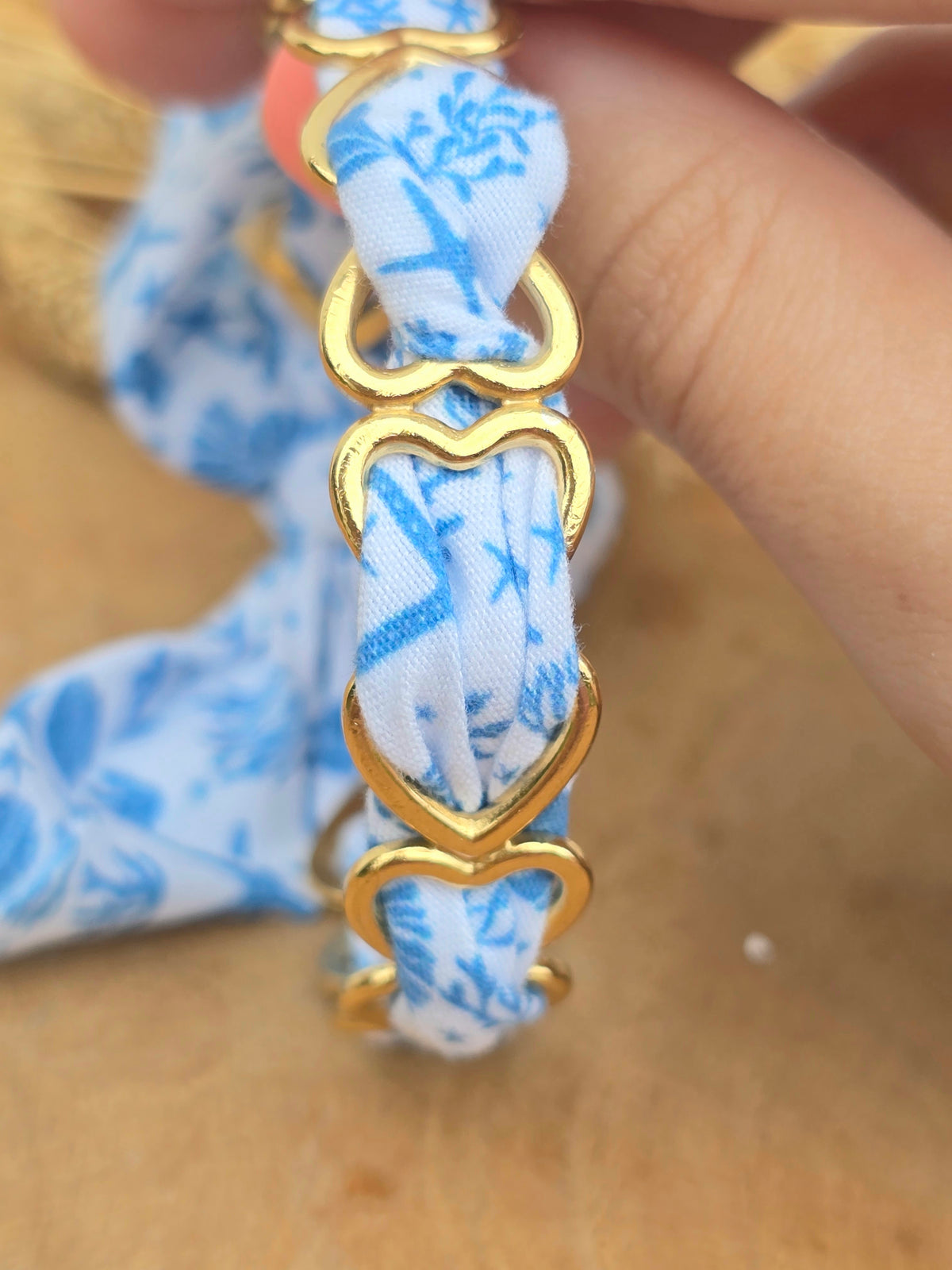 bracelet ruban 
