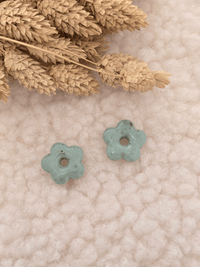 Pampilles Flora – Fleur en argile colorée pour créoles