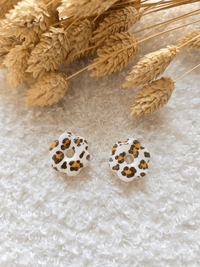 Pampilles fleurs artisanales en argile polymère – différents modèles