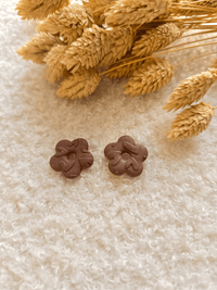 Pampilles Flora – Fleur en argile colorée pour créoles