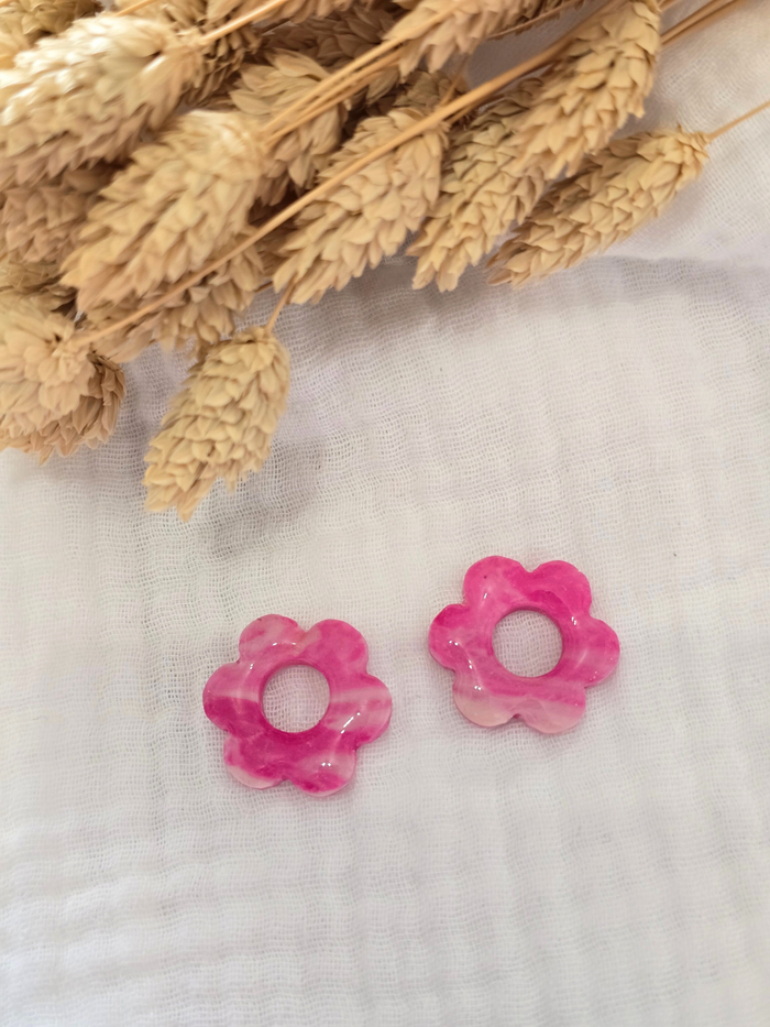 Pampilles fleurs larges – Petit Trésor