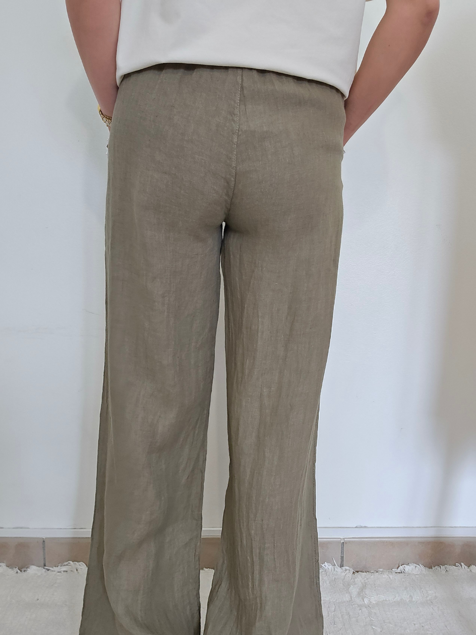 Pantalon en lin fluide & naturel - Plusieurs coloris