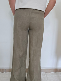 Pantalon en lin fluide & naturel - Plusieurs coloris