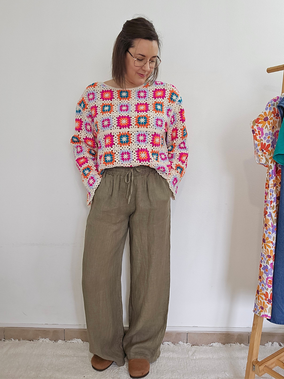 Pantalon en lin fluide & naturel - Plusieurs coloris
