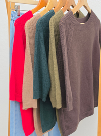 Pull manches courtes automne 