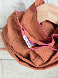Snood en gaze de coton – Mellinette