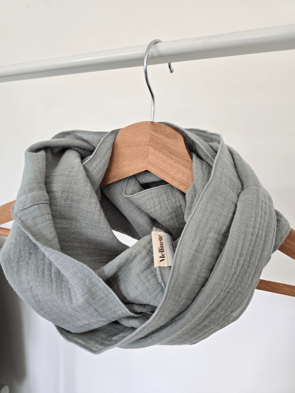 Snood en gaze de coton – Mellinette