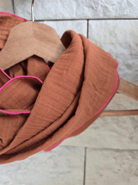 Snood en gaze de coton – Mellinette